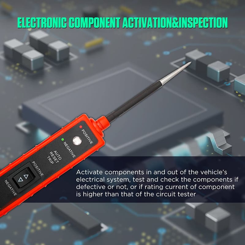 ⏰6-24V DC Automotive Electrical System Tester