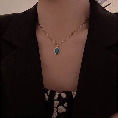 Stylish Simple Turquoise Pendant