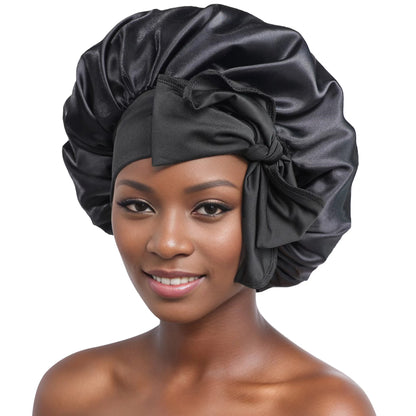 🔥Buy 2pcs Free Shipping🔥-Large Satin Bonnet For Sleeping