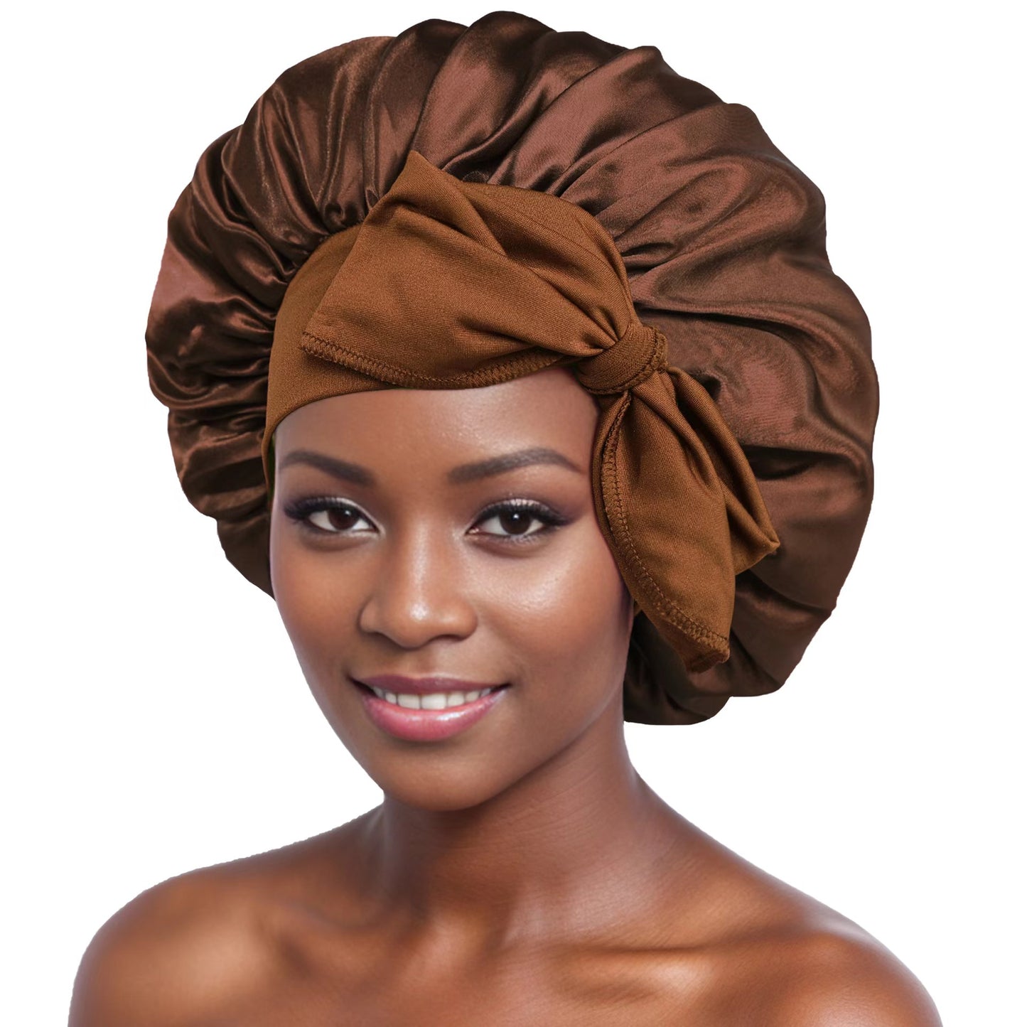 🔥Buy 2pcs Free Shipping🔥-Large Satin Bonnet For Sleeping