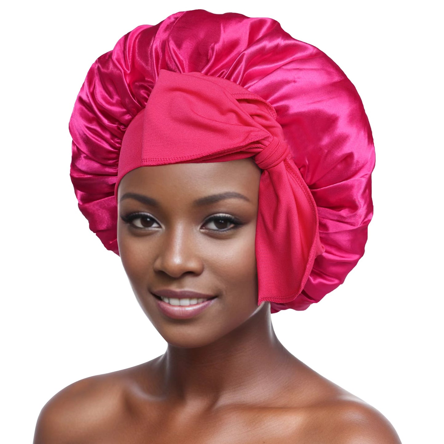 🔥Buy 2pcs Free Shipping🔥-Large Satin Bonnet For Sleeping