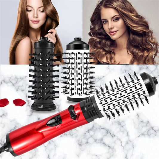 3-in-1 Hot Air Styler And Rotating Hair Dryer For Dry Hair, Curl Hair, Straighten Hair