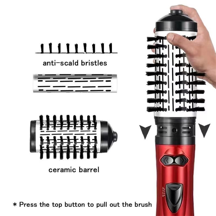 3-in-1 Hot Air Styler And Rotating Hair Dryer For Dry Hair, Curl Hair, Straighten Hair