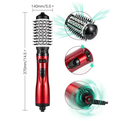 3-in-1 Hot Air Styler And Rotating Hair Dryer For Dry Hair, Curl Hair, Straighten Hair