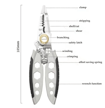 🎄Christmas Hot Sale🔥Multi-Purpose Professional Wire Stripping Tool