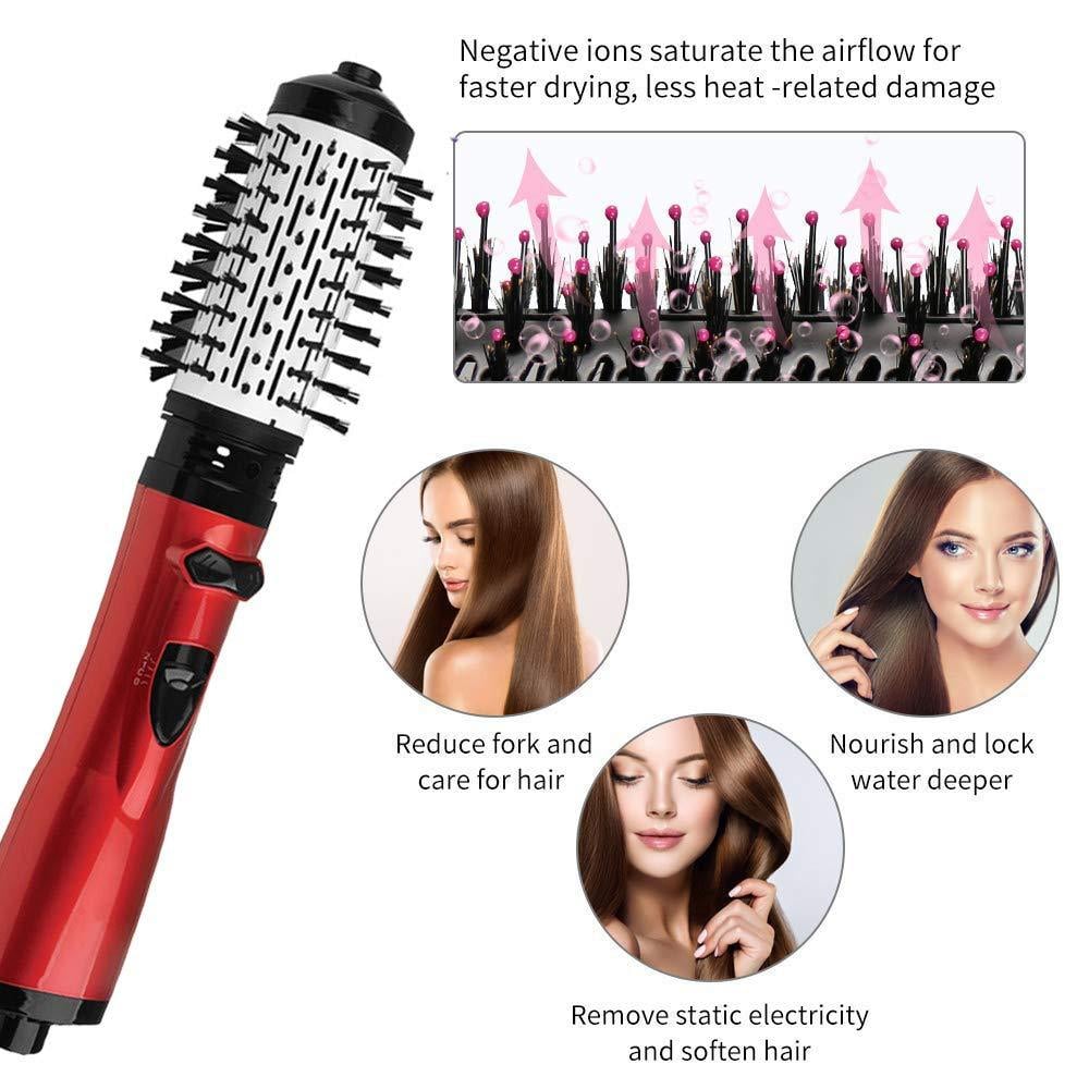 3-in-1 Hot Air Styler And Rotating Hair Dryer For Dry Hair, Curl Hair, Straighten Hair